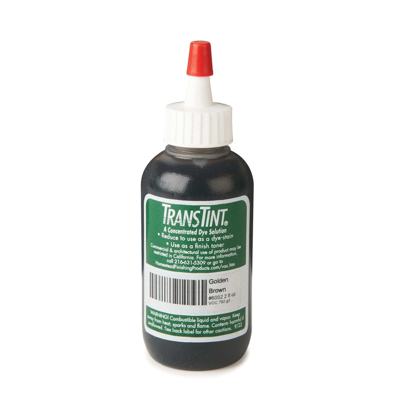 Alcohol / Water Soluble Dye - 2 oz - Color:Golden Brown